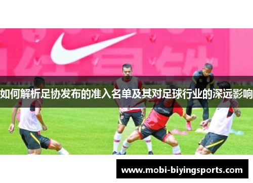 如何解析足协发布的准入名单及其对足球行业的深远影响