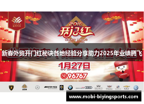 新春外贸开门红秘诀各地经验分享助力2025年业绩腾飞